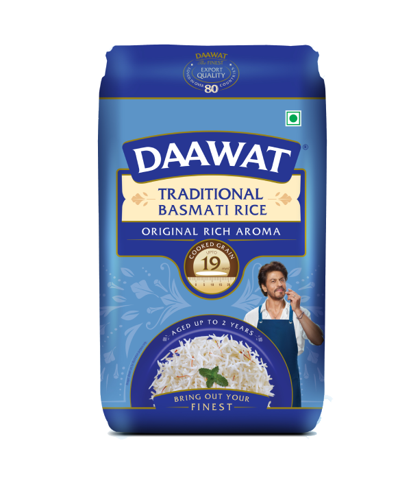 Daawat Traditional Basmati Rice 25kg